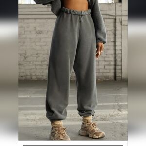 Joah Brown Oversized Jogger Sweatpants